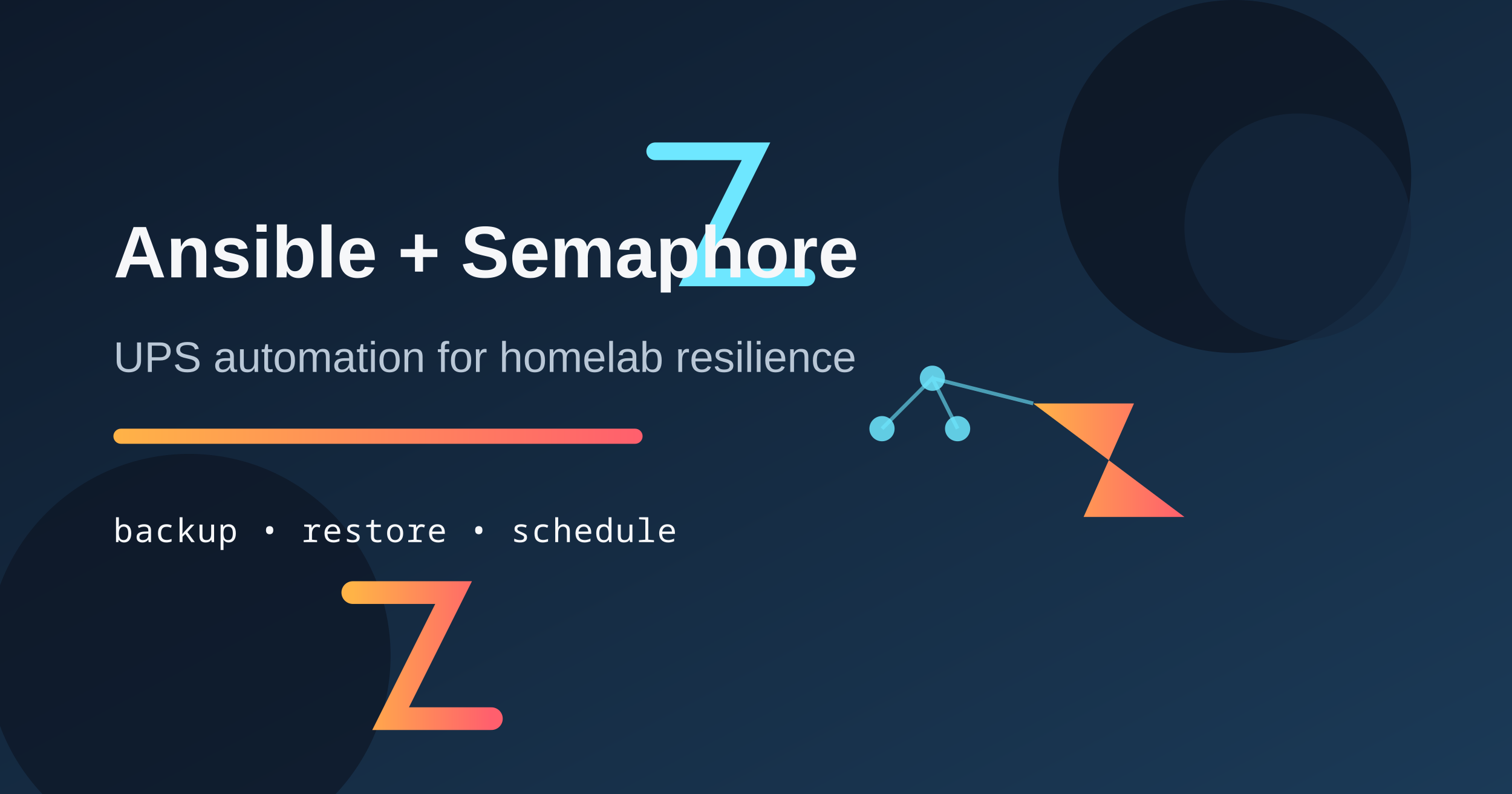 From Pings to Power: Managing UPS with Ansible and Semaphore